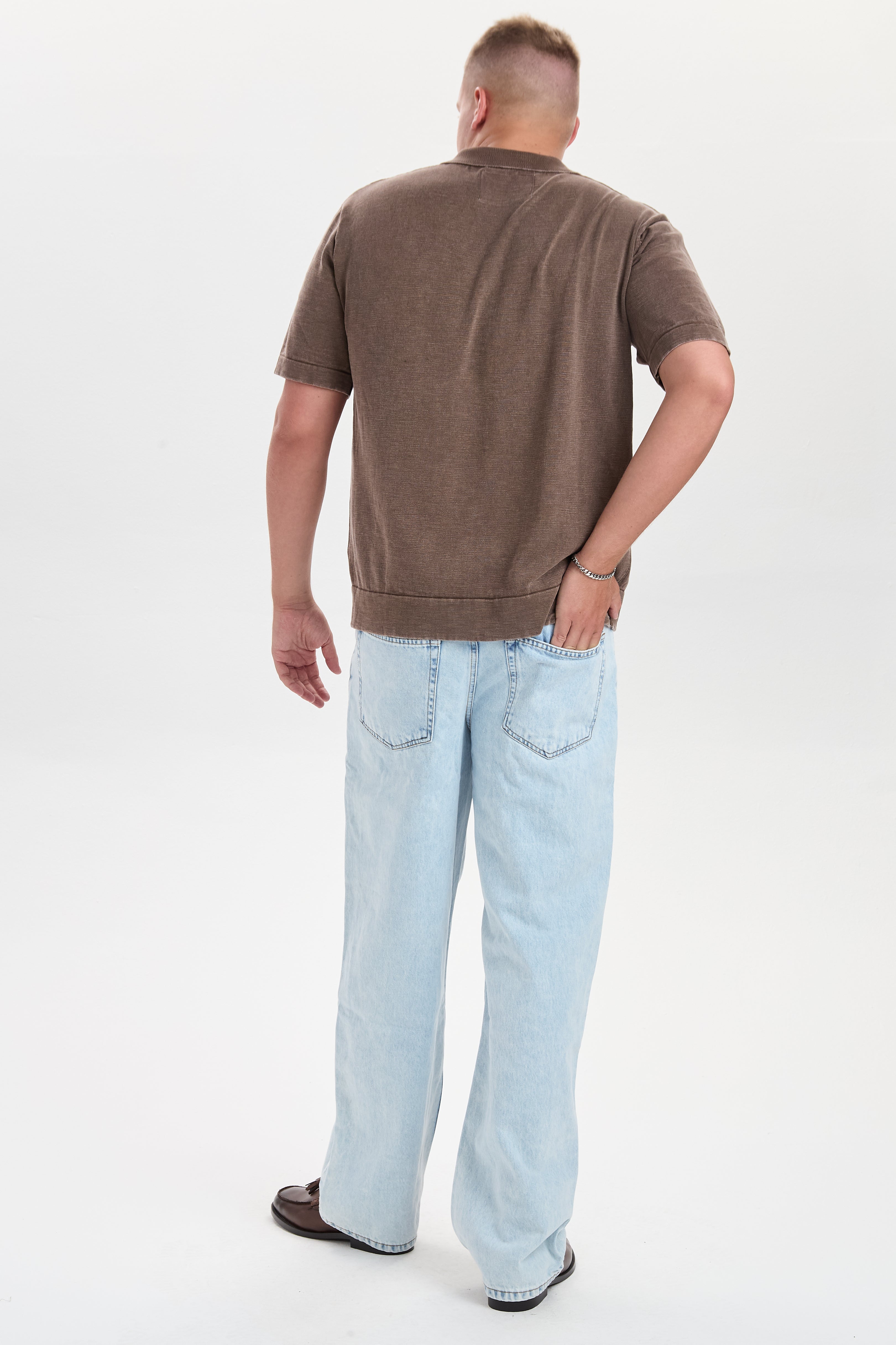 DXHector Relaxed Fit Jeans Lyseblå