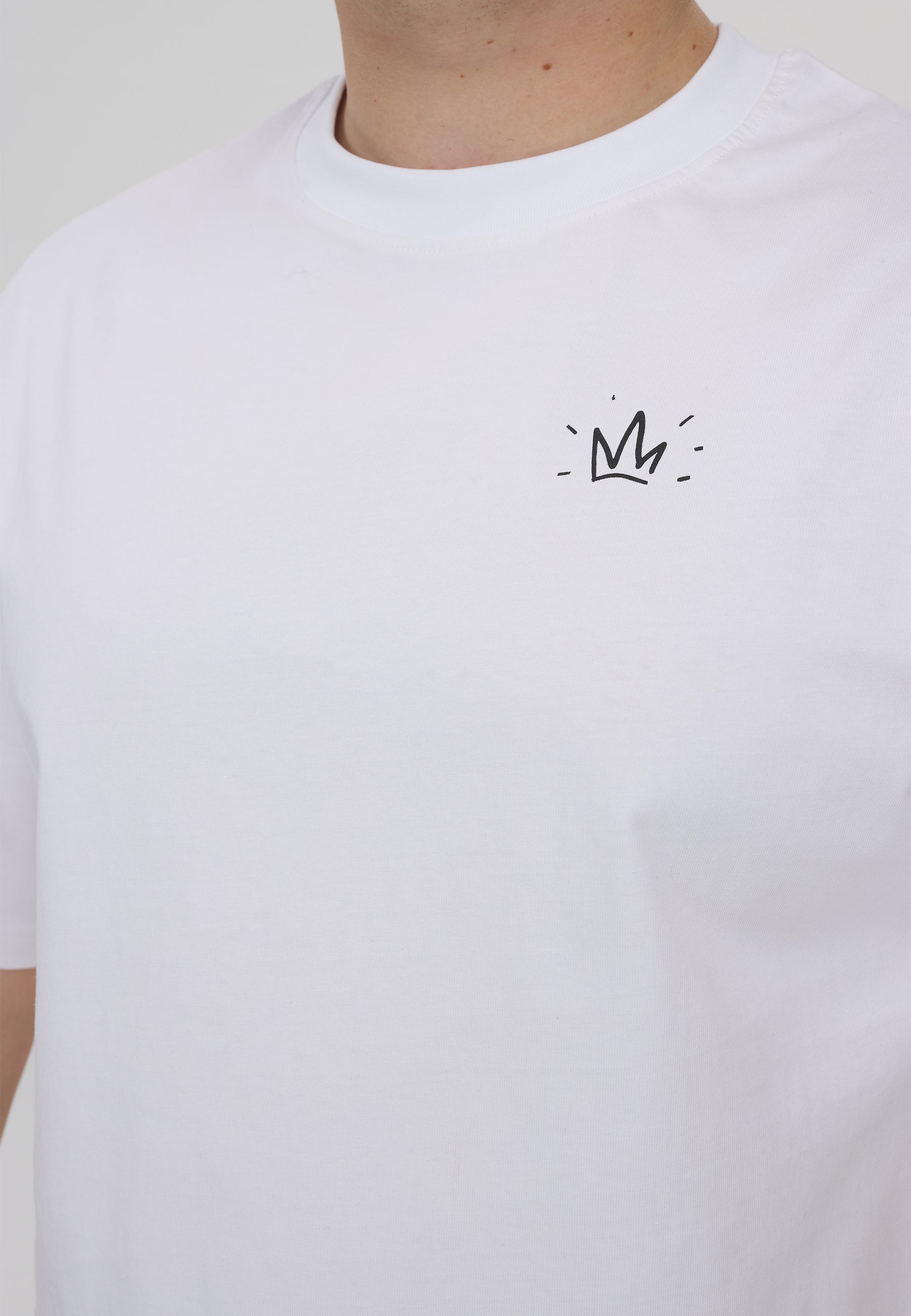 DXNMXRK. DXGusbert T-shirt White