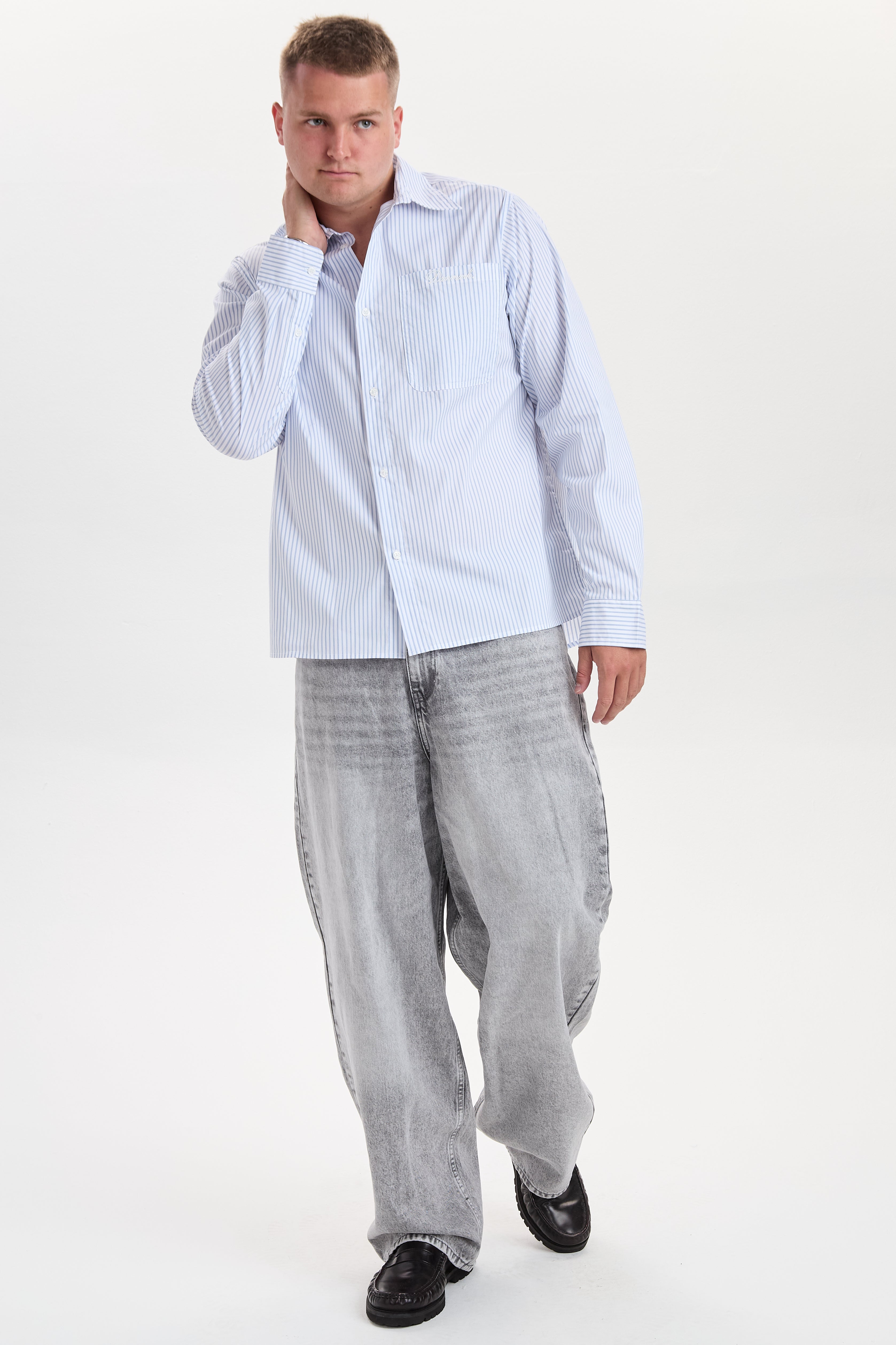 DXHarald Wide Fit Jeans Grå